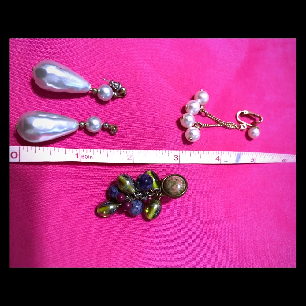 Lot of Four Pairs Of Earrings